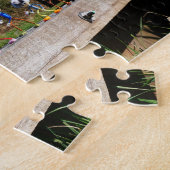 Optocht van Fubby's naar felicitatie. Legpuzzel (Zijkant)