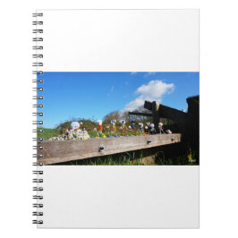 Optocht van Fubby's naar felicitatie. Notitieboek