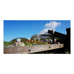 Optocht van Fubby's naar felicitatie. Perfect Poster