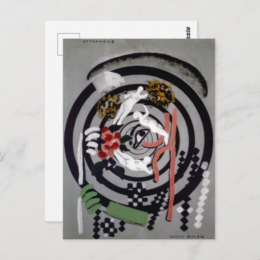 Optofoon 2 | Francis Picabia | Briefkaart (Voorkant / Achterkant)