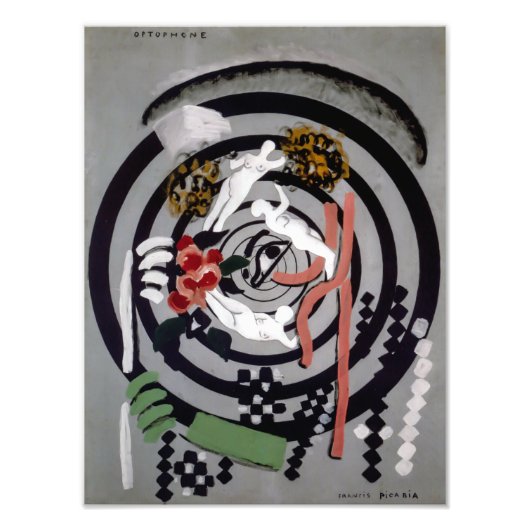 Optofoon 2 | Francis Picabia | Foto Afdruk (Voorkant)