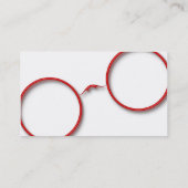 Optometrie afspraakkaarten afsprakenkaartje (Achterkant)
