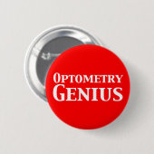 Optometrie Genius Gifts Ronde Button 5,7 Cm (Voorkant /achterkant)