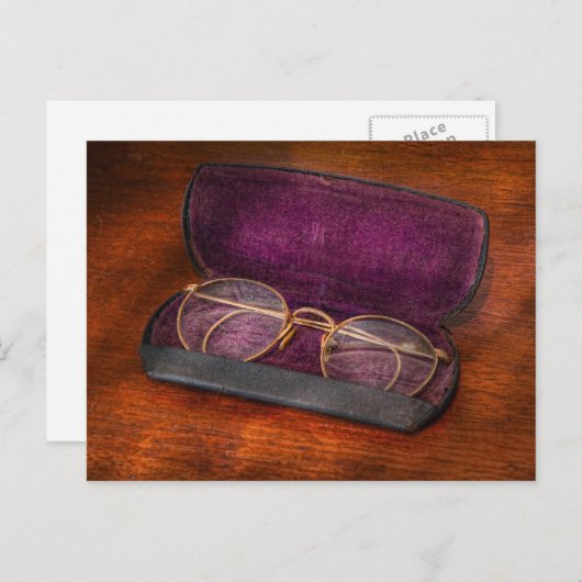 Optometrie - Heeft iemand mijn bril gezien? Briefkaart (Voorkant / Achterkant)