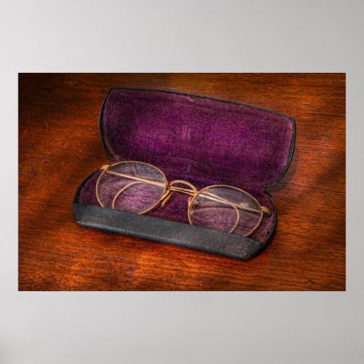 Optometrie - Heeft iemand mijn bril gezien? Poster (Voorkant)