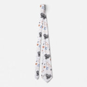 Optometrie in wit stropdas (Achterkant)