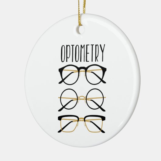 Optometrie Keramisch Ornament (Links)