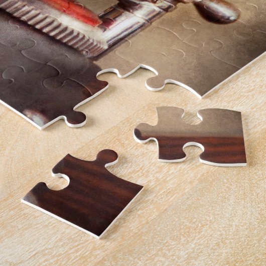 Optometrie - Lenssnijmachine Legpuzzel (Zijkant)