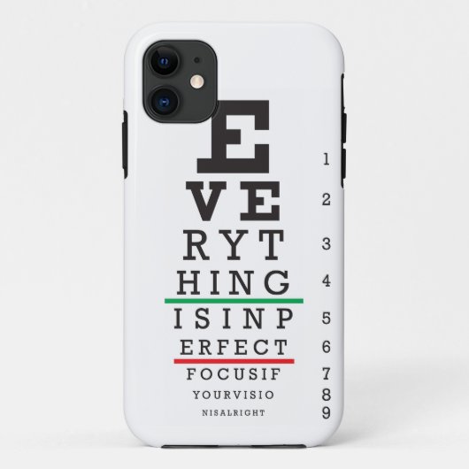Optometrie Ooggrafiek Case-Mate iPhone Case (Achterkant)