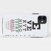Optometrie Ooggrafiek Case-Mate iPhone Case (Achterkant (horizontaal))