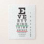 Optometrie Ooggrafiek Legpuzzel (Verticaal)