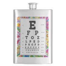 Optometrie, oogheelkunde "oogkaart" kolf