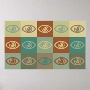 Optometrie Pop Art Poster