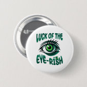 Optometrie St. Patrick's Dag Optometrist Opticien  Ronde Button 5,7 Cm (Voorkant /achterkant)