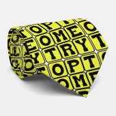 Optometrie, The Science of Eyesight Stropdas (Opgerold)