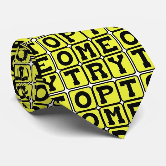 Optometrie, The Science of Eyesight Stropdas (Opgerold)