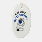 OPTOMETRIE VAN OOG VERLIEZEN KERAMISCH ORNAMENT (Rechts)