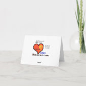 Optometriedag Dank je wel Kaart (Achterkant)