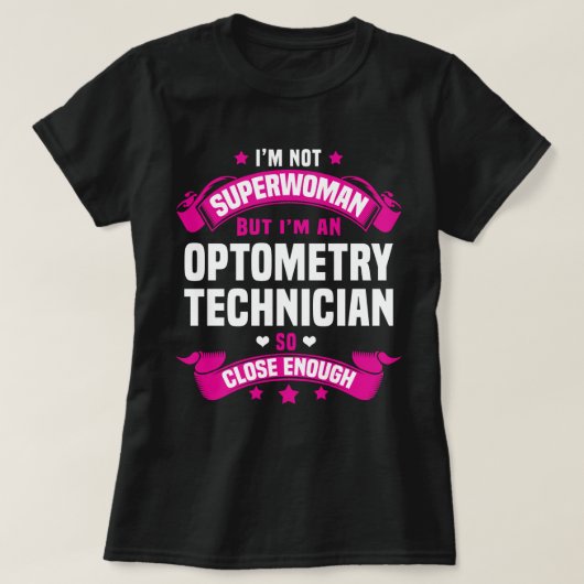 Optometriemtechnicus T-shirt (Design voorkant)
