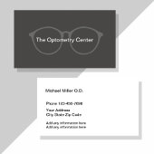Optometrieontwerp Visitekaartje