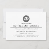 Optometriestering, diner | Minimaal Kaart (Voorkant)