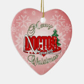 OPTOMETRISCHE DOCTOR MERRY CHRISTMAS KERAMISCH ORNAMENT (Rechts)