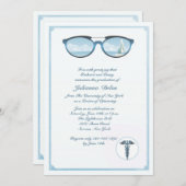 Optometrist Afstuderen Kaart (Voorkant / Achterkant)