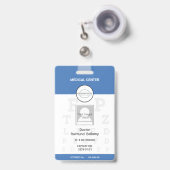 Optometrist Badge (Voorzijde met uittrekbare clip)