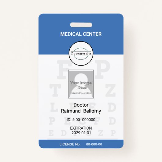 Optometrist Badge (Voorkant)