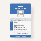 Optometrist Badge (Achterkant)