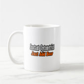 Optometrist...Bier toevoegen Koffiemok (Links)
