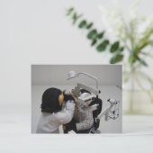 Optometrist Briefkaart (Staand voorkant)