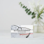 Optometrist | Bril op recept Afsprakenkaartje (Staand voorkant)