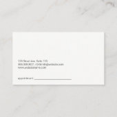 Optometrist | Bril op recept Afsprakenkaartje (Achterkant)