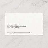 Optometrist | Brillen | Ooggrafiek Afsprakenkaartje (Achterkant)