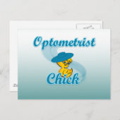 Optometrist Chick #3 Briefkaart (Voorkant / Achterkant)