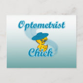 Optometrist Chick #3 Briefkaart (Voorkant)