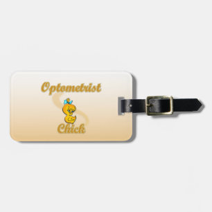 Optometrist Chick Bagagelabel