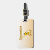 Optometrist Chick Bagagelabel (Voorkant verticaal)