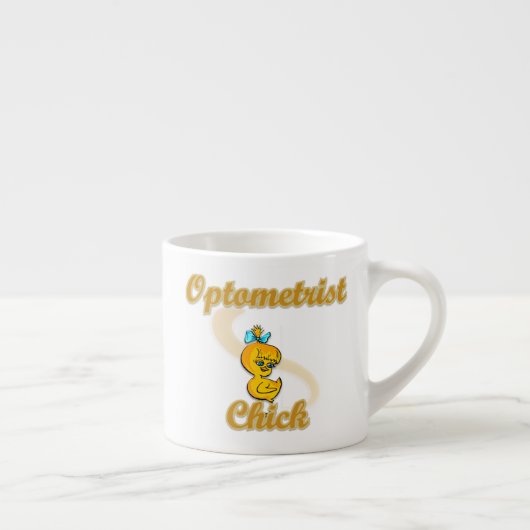 Optometrist Chick Espresso Kop (Rechts)