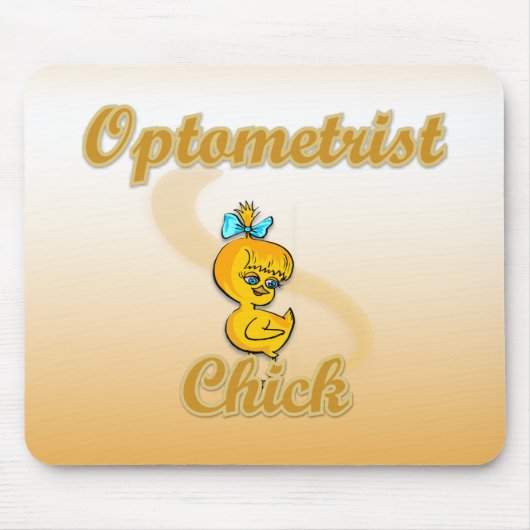Optometrist Chick Muismat (Voorkant)