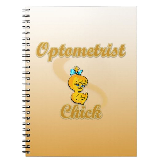 Optometrist Chick Notitieboek (Voorkant)