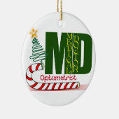 OPTOMETRIST CHRISTMAS ORNAMENT MD DOCTOR (Rechts)