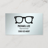 Optometrist Custom QR Visitekaartje (Voorkant)