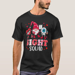 Optometrist Dabbing Heart Val T-shirt