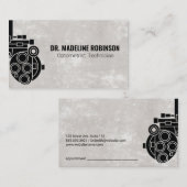 optometrist | dokter | oogonderzoek afsprakenkaartje (Voorkant / Achterkant)