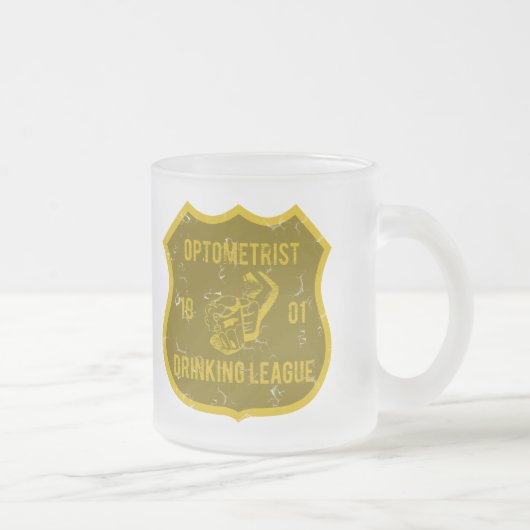 Optometrist Drink liga Matglas Koffiemok (Rechts)