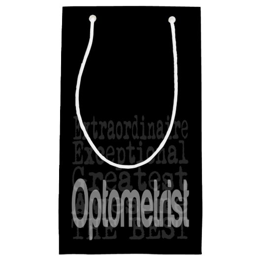 Optometrist Extraordinaire Klein Cadeauzakje (Voorkant)