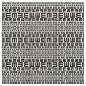 Optometrist Eye Doctor Eye Chart Stof (Swatch)