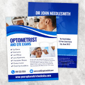 Optometrist Eye Exam Flyer Template